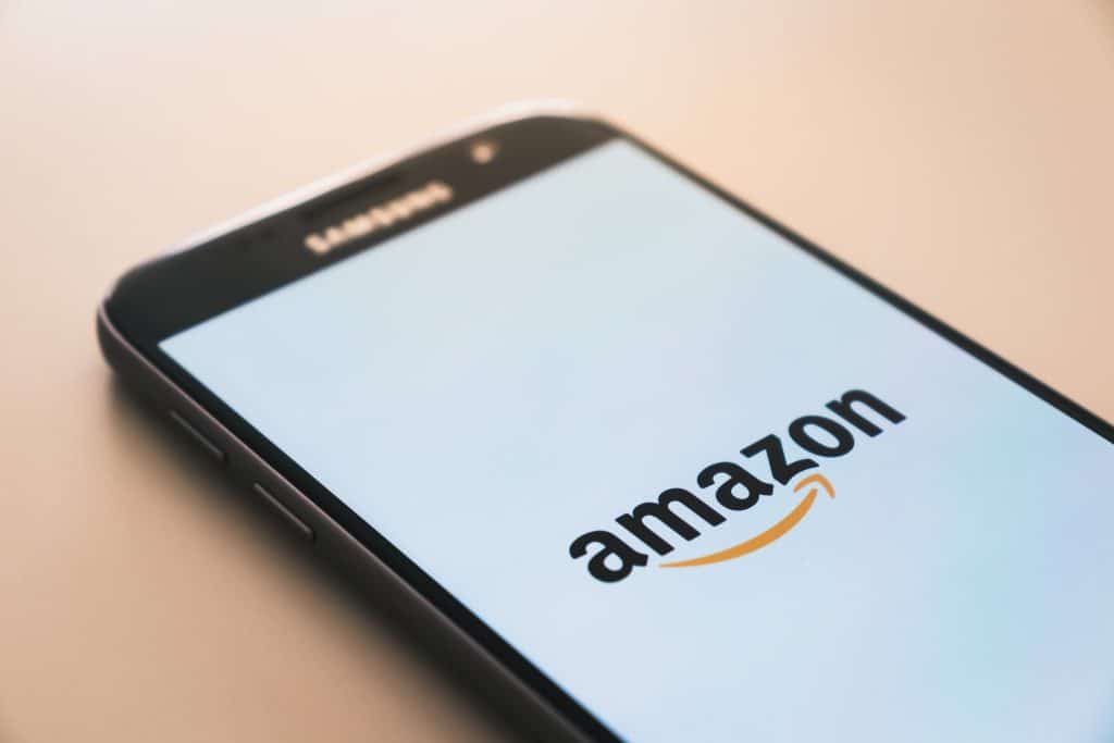 Amazon app representing mandatory closures after covid infections