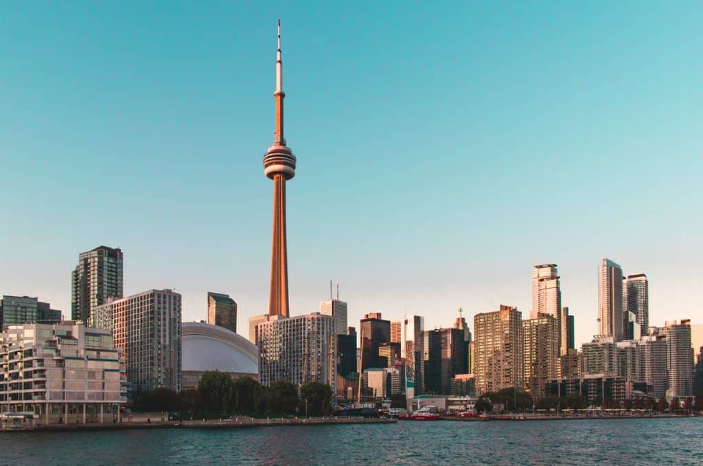 An image of the Toronto skyline